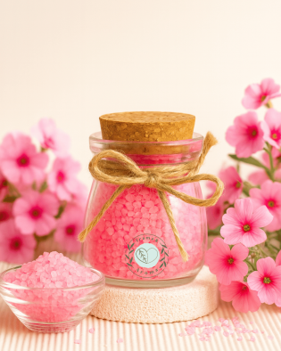 Escalda-Pés de Morango com Champanhe 100ml – Aroma Romântico em Vidro Elegante