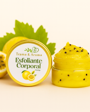 Esfoliante Corporal de Maracujá 100g – Renovação e Frescor Tropical