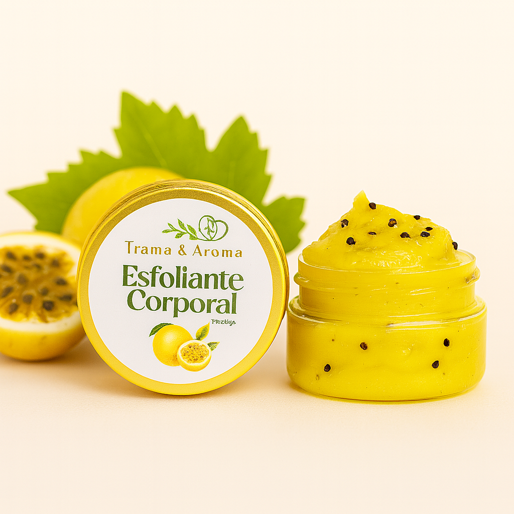 Esfoliante Corporal de Maracujá 100g – Renovação e Frescor Tropical