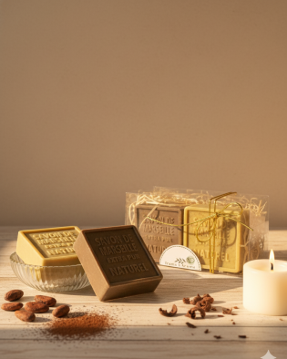 Kit Chocolate – 2 Sabonetes Artesanais de Cacau 100g